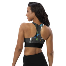 Load image into Gallery viewer, Longline sports bra