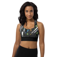 Load image into Gallery viewer, Longline sports bra