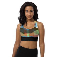 Load image into Gallery viewer, Longline sports bra
