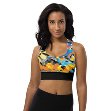 Load image into Gallery viewer, Longline sports bra