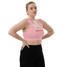 Load image into Gallery viewer, Natty Power! Longline sports bra p.e