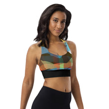 Load image into Gallery viewer, Longline sports bra