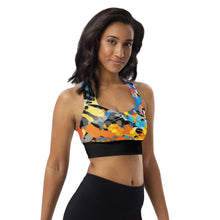 Load image into Gallery viewer, Longline sports bra