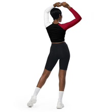 Charger l'image dans la galerie, Recycled long-sleeve crop top