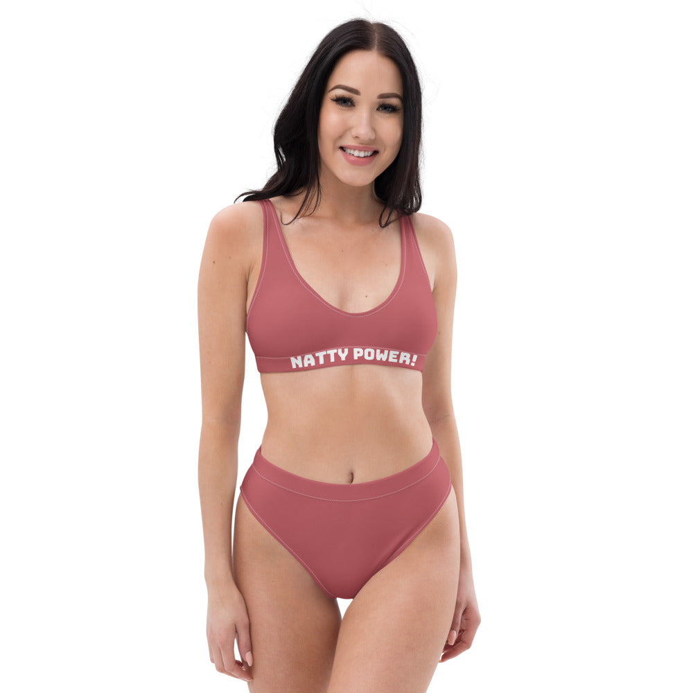 Natty Power! high-waisted bikini ad