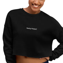 Load image into Gallery viewer, Natty Power! Crop Sweatshirt CG
